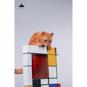 画像: JXK Studio 1/6 モンドリアンウォール 猫 4種 JXK244 *お取り寄せ