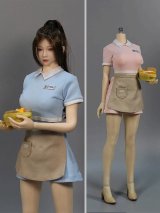 画像: FBT-st 1/6 フィメール フード ショップ スタッフ 衣装セット 女性アクションフィギュア用 2種 *予約