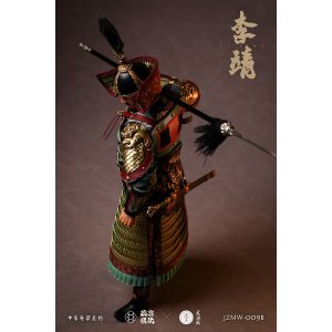 画像: Jiao Zongmo Playing x Longyuan Pavilio 1/6 唐王朝 名将 李靖 アクションフィギュア チャイニーズ バックボーン シリーズ JZMW-009B ゴールドアーマー版 *予約