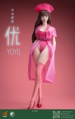 画像9: i8TOYS 1/6 女性ヘッド 優 YOYO ＆ コスチューム セット 3種 I8-C008 *予約