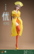 画像14: i8TOYS 1/6 女性ヘッド 優 YOYO ＆ コスチューム セット 3種 I8-C008 *予約