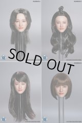 画像: Super Duck 1/6 アジアン女性 ヘッド SDH045 4種 *予約