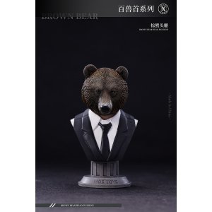 画像: Mostoys 1/6 ブラウンベアー ヘッド MS2403 *予約