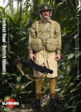 画像: UJINDOU 1/6 WWII イギリス歩兵  1940 フランス - 1942 シンガポール アクションフィギュア UD9039 *予約