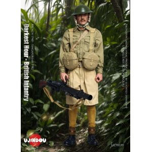 画像: UJINDOU 1/6 WWII イギリス歩兵  1940 フランス - 1942 シンガポール アクションフィギュア UD9039 *予約