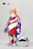 画像6: 偶蛙× JXK 16cm カエルの着ぐるみ 猫 ウルトラフロッグ ソフビ フィギュア OW03 *予約