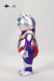 画像2: 偶蛙× JXK 16cm カエルの着ぐるみ 猫 ウルトラフロッグ ソフビ フィギュア OW03 *予約