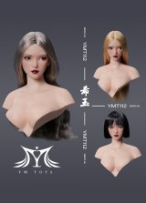 画像: YMTOYS 1/6 女性ヘッド 希玉 キギョク 眼球可動 6種 YMT112 *予約 