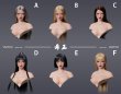 画像34: YMTOYS 1/6 女性ヘッド 希玉 キギョク 眼球可動 6種 YMT112 *予約 