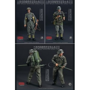 画像: BGM 1/6 第二次世界大戦 ドイツ武装親衛隊 1944 タンネンベルク線の戦い 軍服 装備品 アクセサリーセット 3種 BMG-011 *予約