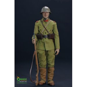 画像: QORANGE QOTOYS 1/6 大日本帝国陸軍 関東軍 1933 熱河作戦（長城抗戦）軍服＆装備品アクセサリーセット QOM-1043 *予約 