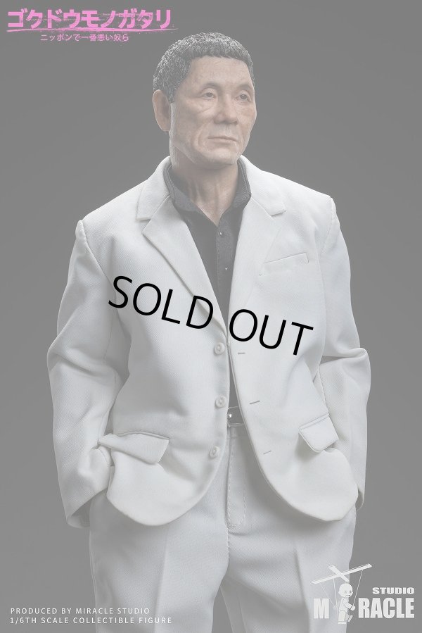 画像1: Miracle Studio 1/6 極道物語 TAROU 組長 Yakuza Stories-TAROU グループ リーダー MS-MS001 アクションフィギュア *予約