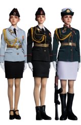 画像: Flagset 1/6 ロシア軍 女性兵士 内務省 / 第9女子士官候補生学校 / 航空宇宙軍 アクションフィギュア 3種 FS-73054 *予約