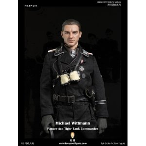 画像: Facepoolfigure 1/6 ミハエル・ヴィットマン WWII ドイツ第三帝国武装親衛隊第1SS装甲師団 LSSAH 所属戦車兵 アクションフィギュア 2種 FP-019AB *予約