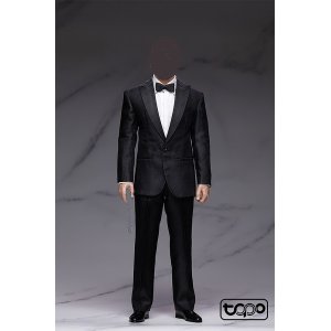 画像: TOPO 1/6 ボンド 007 ブラック スーツ セット 衣装セット / 素体＆衣装セット TP0021 A  TP0021 B *予約