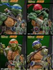 画像1: LINGJIHUN 1/12 ニンジャ タートルズ アクションフィギュア 4種 PA001 Leonardo / Raphael / Michelangelo / Donatello *予約