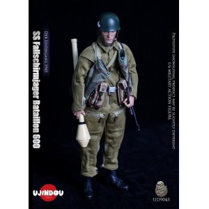 画像: UJINDOU 1/6 WWII ナチス武装親衛隊SS 第600降下猟兵大隊 1945 アクションフィギュア UD9043 *予約