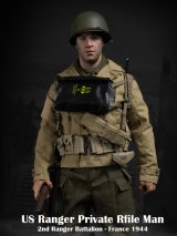 画像: Facepoolfigure 1/6 WWII アメリカ陸軍第2レンジャー大隊 二等兵 France 1944 アクションフィギュア FP020 *予約