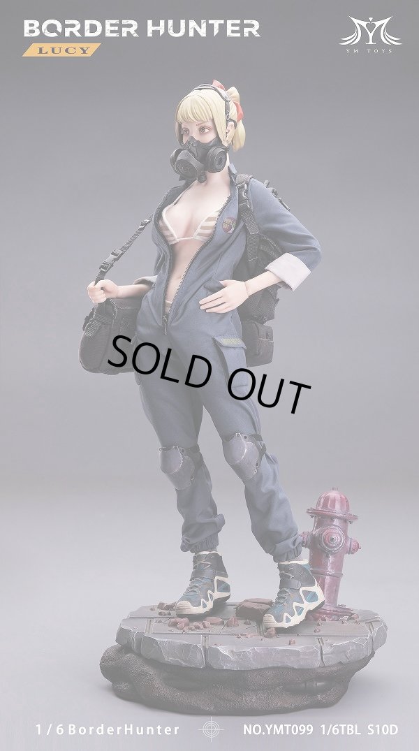 画像1: YMTOYS 1/6 ボーダーハンター 第2弾 - 露西 ルーシー ヘッド アクセサリー 台座 4種 YMT099ABC *予約