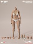 画像3: True1Toys 1/6 ナローショルダー 女性素体 ≪ミディアムバスト≫ 2カラー EC3027 ホワイトスキン ライトウィートスキン *予約　