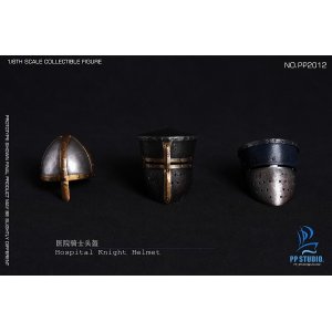 画像: PP STUDIO 1/6 ホスピタル騎士団 合金ヘルメット P2012 *予約