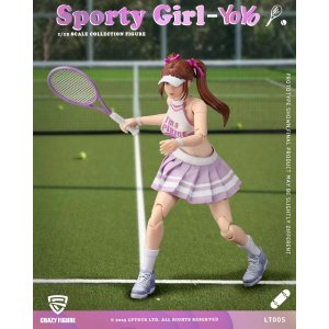 画像: Crazy Figure 1/12 スポーツガール アクションフィギュア LT005 *予約
