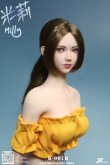 画像5: JKTOYS 1/6 アジアン 女性ヘッド ミリー 眼球可動 3種 K-007 *予約