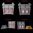 画像25: GT Mini Toys 1/12 レンガ 建物 ジオラマ 4種 *予約
