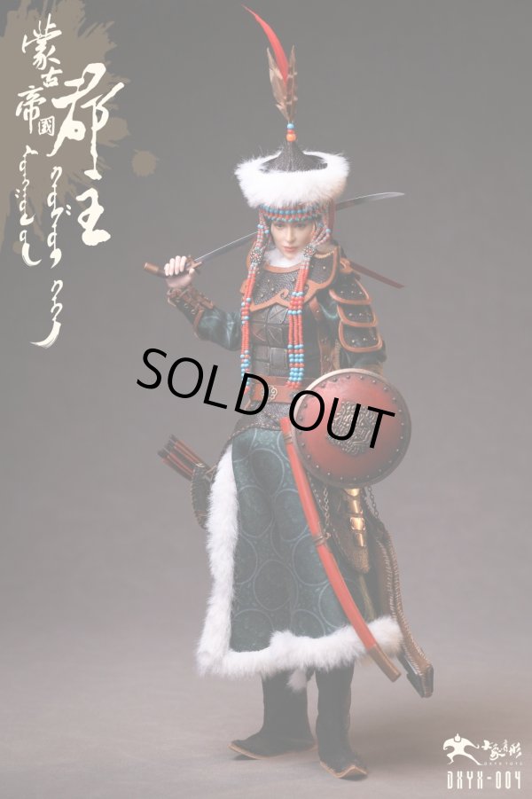 画像1: DAXIANGYOUXING 1/6 モンゴル帝国 趙敏 アクションフィギュア *予約　
