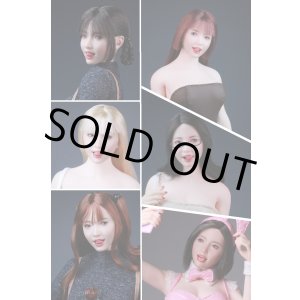 画像: Z6TOYS 1/6 アジアンガール 表情 女性ヘッド 眼球可動 舌だし 6種 ZC017 *予約