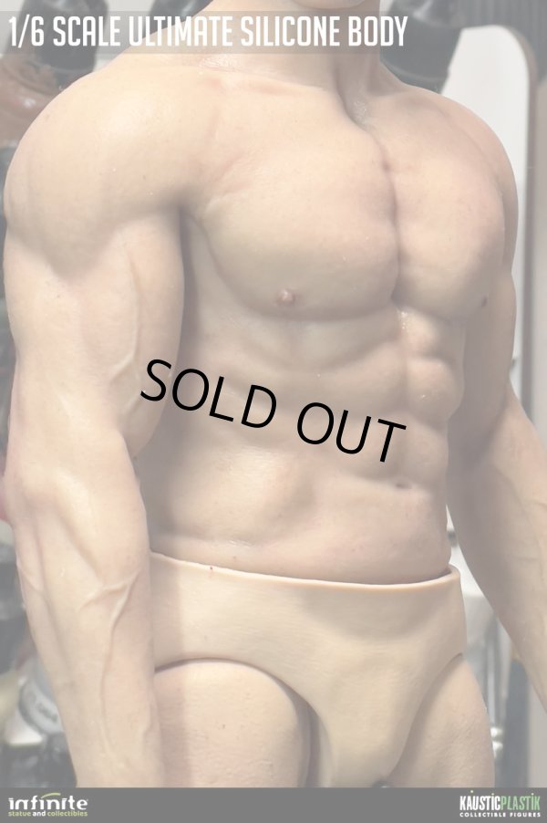 画像3: Infinite Statue × Kaustic Plastik 1/6 アルティメット 男性素体 マッスルボディ シリコーン素材 *予約