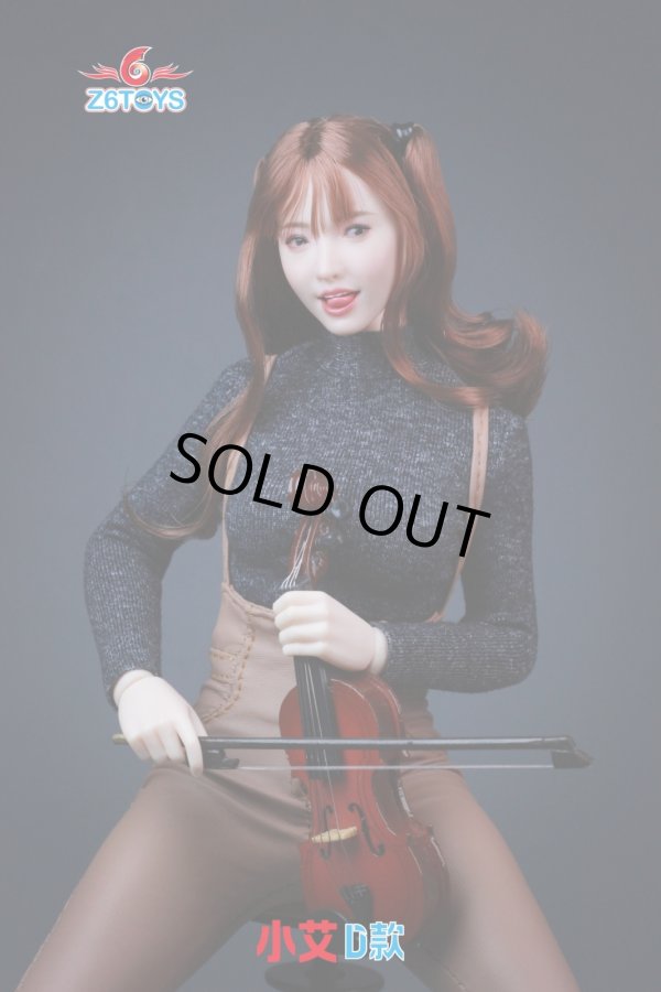 Z6TOYS 1/6 アジアンガール 表情 女性 ヘッド 眼球可動 舌出し