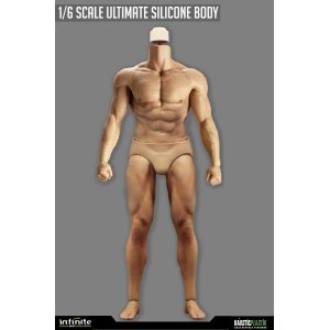 画像: Infinite Statue × Kaustic Plastik 1/6 アルティメット 男性素体 マッスルボディ シリコーン素材 *予約