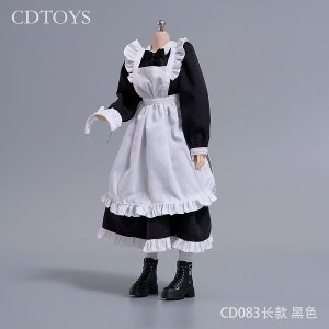 画像: CDToys 1/6 ロリータ メイド ロング ドレス アクションフィギュア用 6種 TBLeague CD083-1 *予約