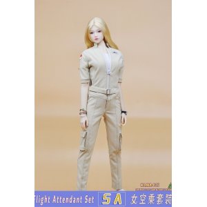 画像: CUKE TOYS 1/6 SA フライト アテンダント衣装 セット アクションフィギュア用 MA-037 *予約