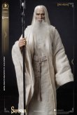 画像2: Asmus Toys 1/6 白のサルマン ロード・オブ・ザ・リング クリストファー・リー アクションフィギュア CRW005 *予約