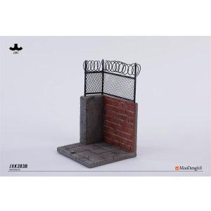 画像: JXK Studio コビトカバの赤ちゃん 飼育施設の一角 ジオラマ JXK283B *予約