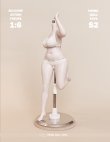 画像3: Prime Doll Toys 1/6 アーティキュレーテッド プラチナシリコン 女性素体 可動フィギュア ボディ S2シリーズ 【白肌 ぽっちゃり】 3種 *予約 