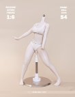 画像4: Prime Doll Toys 1/6 アーティキュレーテッド プラチナシリコン 女性素体 可動フィギュア ボディ S4シリーズ 【白肌 スリム】 3種 *予約 