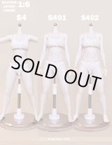 画像: Prime Doll Toys 1/6 アーティキュレーテッド プラチナシリコン 女性素体 可動フィギュア ボディ S4シリーズ 【白肌 スリム】 3種 *予約 