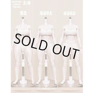 画像: Prime Doll Toys 1/6 アーティキュレーテッド プラチナシリコン 女性素体 可動フィギュア ボディ S3シリーズ 【白肌 筋肉質】 3種 *予約 