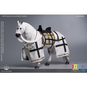 画像: 【特典】101TOYS × PP STUDIO 1/6 中世チュートン騎士団 ウォーホース 戦馬 MA002 *予約