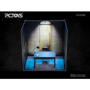 画像: PCTOYS 1/12 取調室 尋問室 シーン ジオラマ PC006 * 予約　