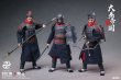 画像3: 303TOYS 1/12 大秦帝国 始皇帝 + 秦士戟 + 秦士羽 + 秦士鋭 4体セット ≪アルティメットDX版≫ アクションフィギュア HX005 *予約