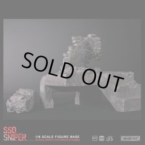 画像: MOJING TOYS 1/6 廃墟の階段 ジオラマ ベース L008 *予約
