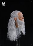 画像4: W TOYS 1/6 ソード マスター リアルヘア 髭 ヘッド アクションフィギュア用 WT-005 *予約