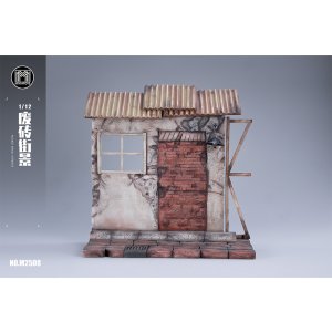 画像: MMMTOYS 1/12 廃墟のレンガ通り M2508 *予約