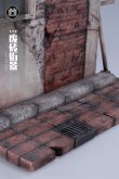 画像6: MMMTOYS 1/12 廃墟のレンガ通り M2508 *予約