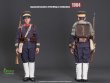 画像6: QORANGE QOTOYS 1/6 日露戦争 大日本帝国陸軍 歩兵第二十七連隊 1904 アクションフィギュア用衣装セット QOM-1038 *予約