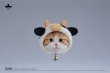 画像1: JXK & small 牛さんの帽子をかぶった猫ちゃん マグネット 磁石 JS2503 *予約